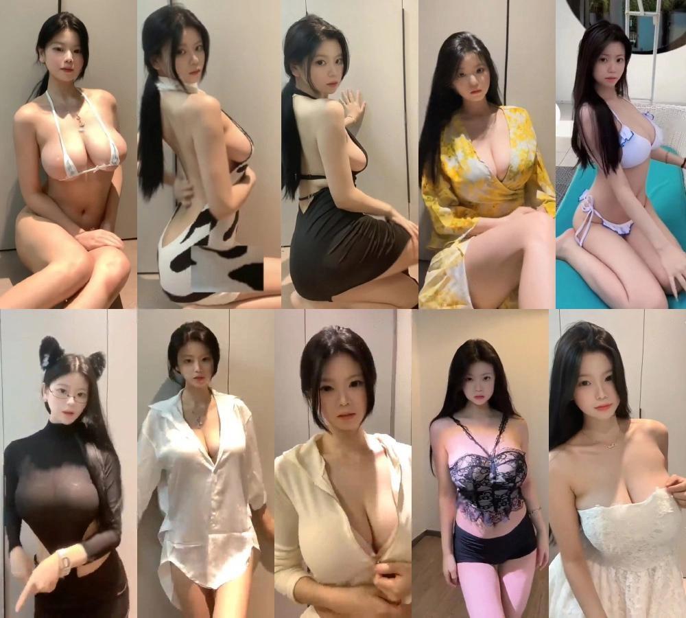 抖音主播乔乔子土豪定制合集含泳装真不错