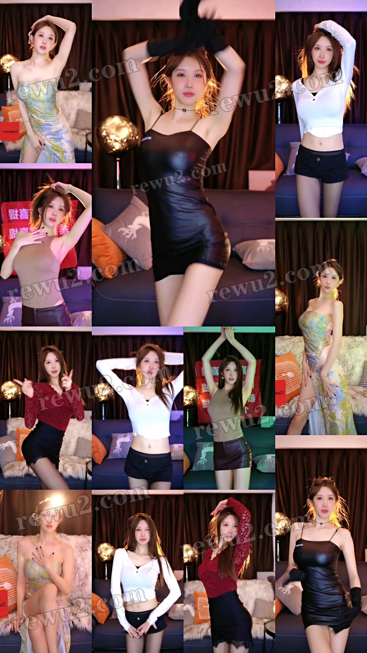 抖音主播 迷人的黎闪电 精选跳舞（12V1.6G）观看吧