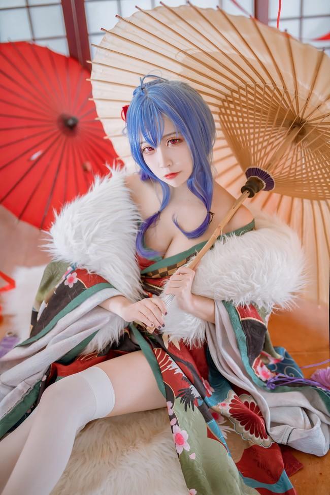 二佐 – NO.155 碧蓝圣路易斯和服 [22P-440MB]