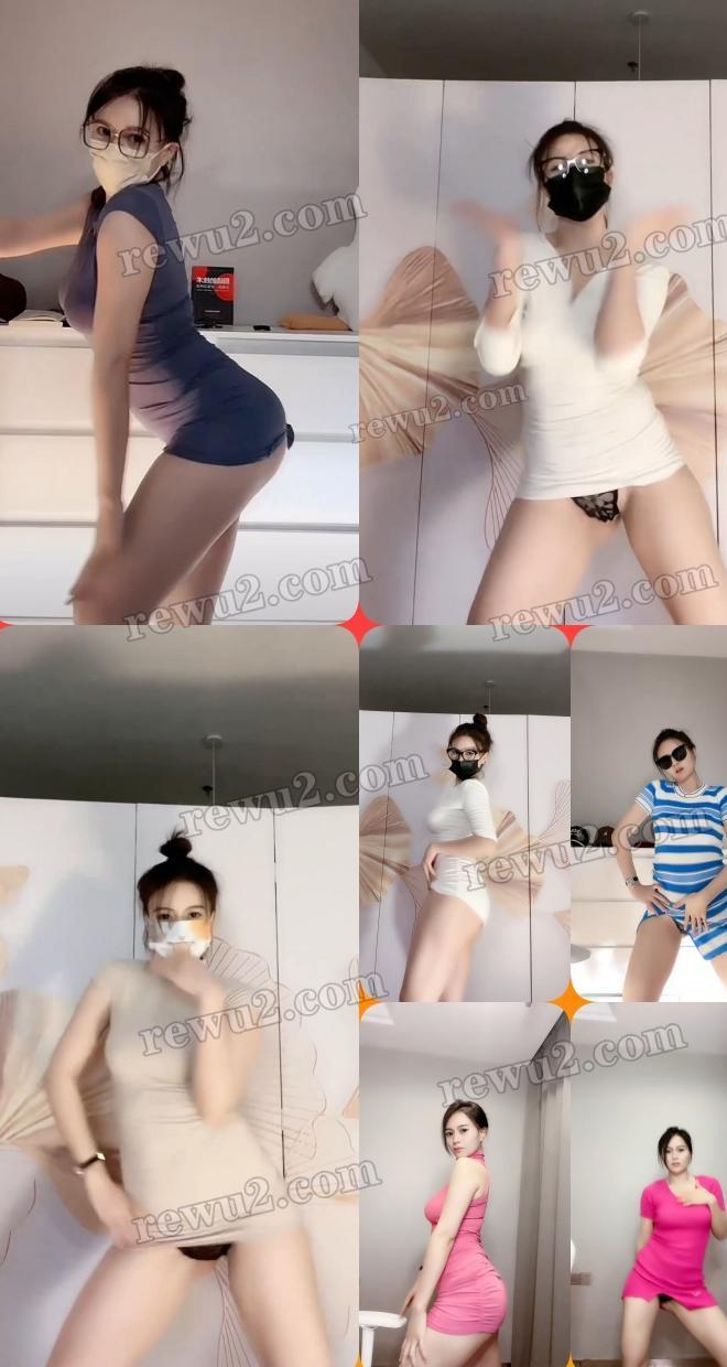 【抖音主播】婷猪儿/小婷婷大肥豚烧舞内露 无水印 （8v/521m）超劲爆