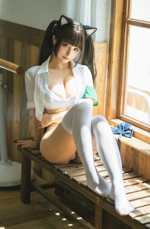 蠢沫沫 NO.218 关于我的学妹是只猫娘这件事 [22P-243MB]