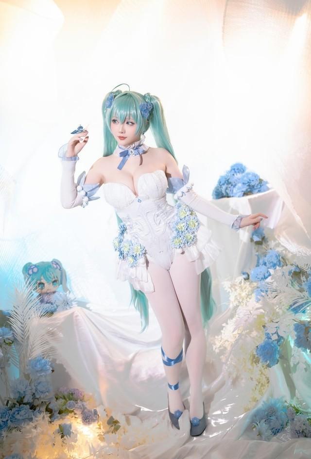 星之迟迟 NO.190 2024年02月计划A 初音未来 粉蝶花精灵[54P1V-4.51G]