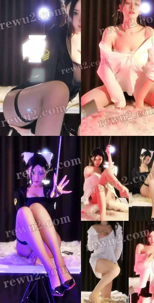 虎牙主播 暴汁小秘密 狐狸尾 邻家姐姐杏感桌子舞配道具 (14V1.77G)超劲爆