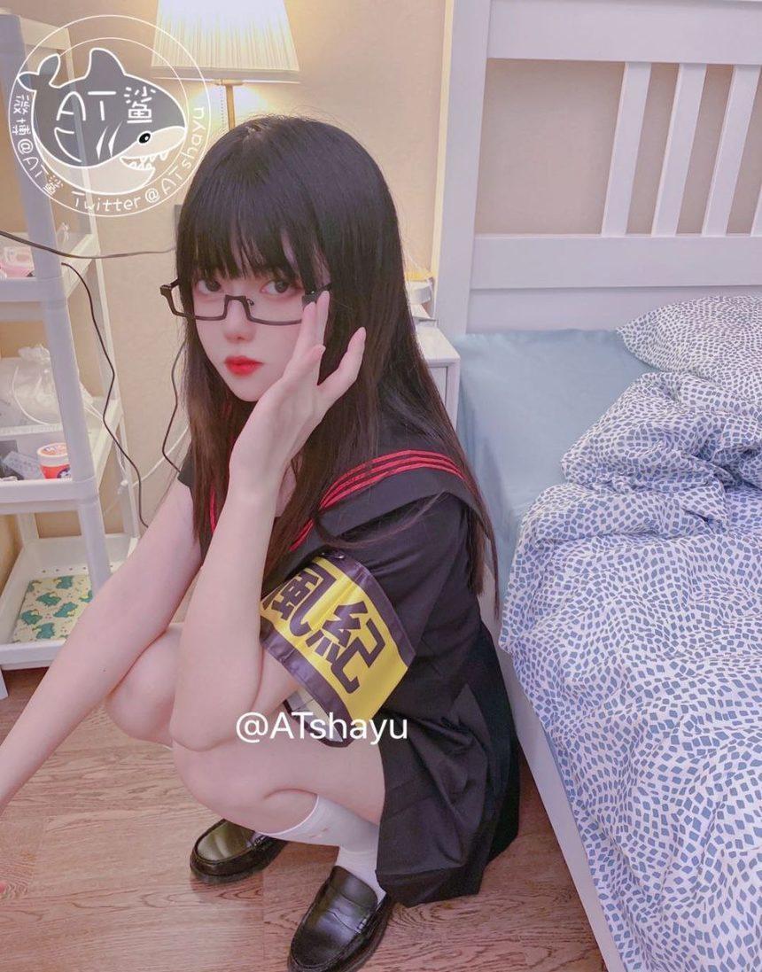 AT鲨-不守纪律的风纪委员[51P+1V-21MB]