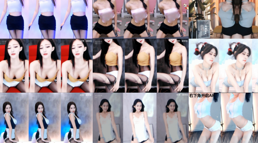 【虎牙主播】虎牙多位主播宝图福利跳舞 集合二（15V2.08G）素材大全