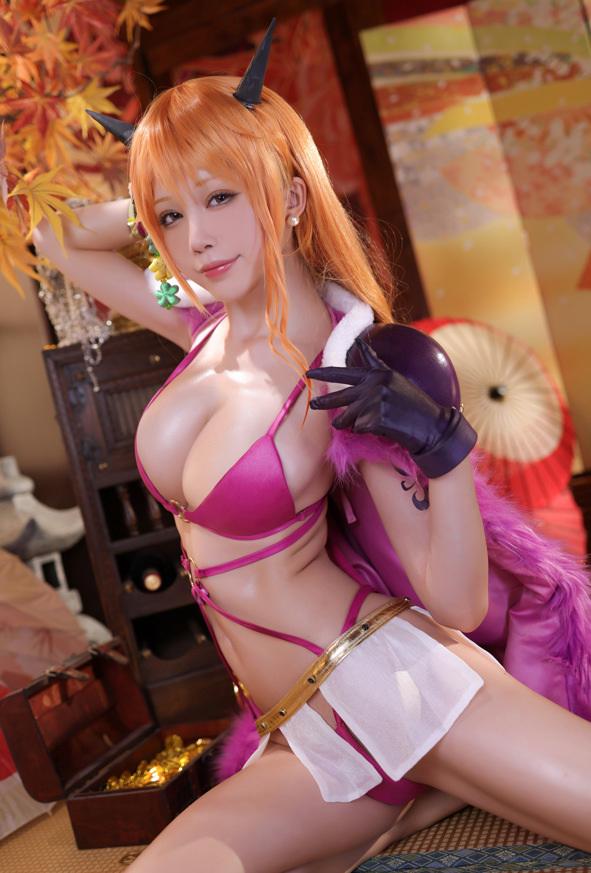 水淼aqua – NO.102 海贼王 娜美[122P/155MB]