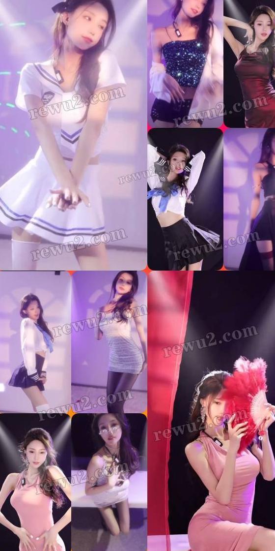 【抖音主播】 万万 直播跳舞无水印 （20v/806m）全网惊呼