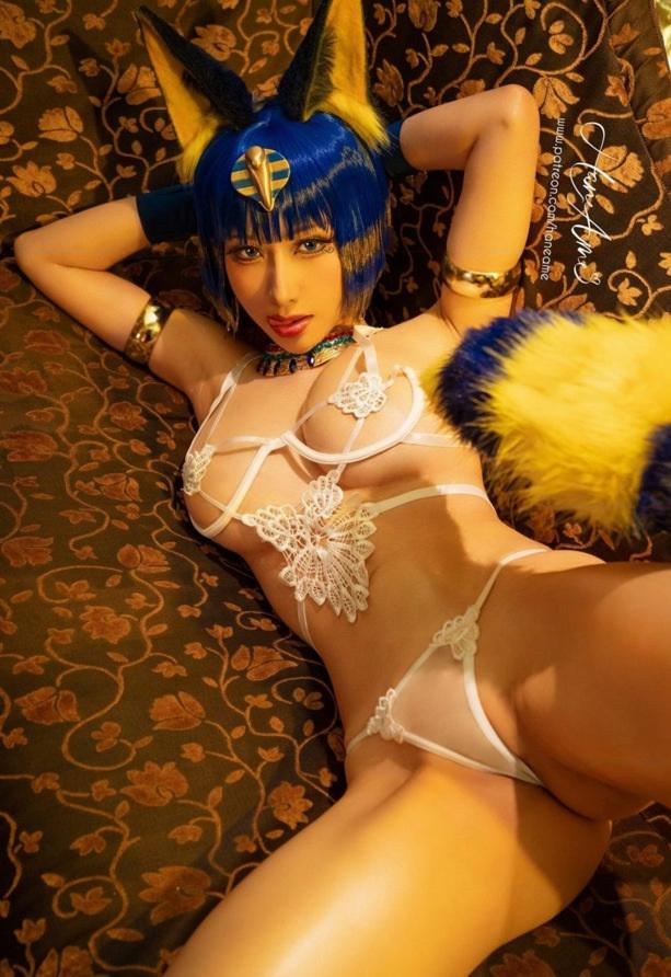 雨波_HaneAme – NO.178 埃及猫安卡(Ankha)[41P/43MB]