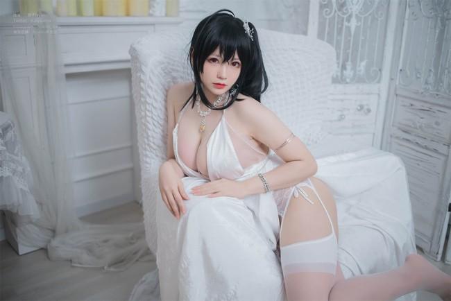 Nyako喵子 – NO.043 大凤纯白婚纱[62P-236MB]