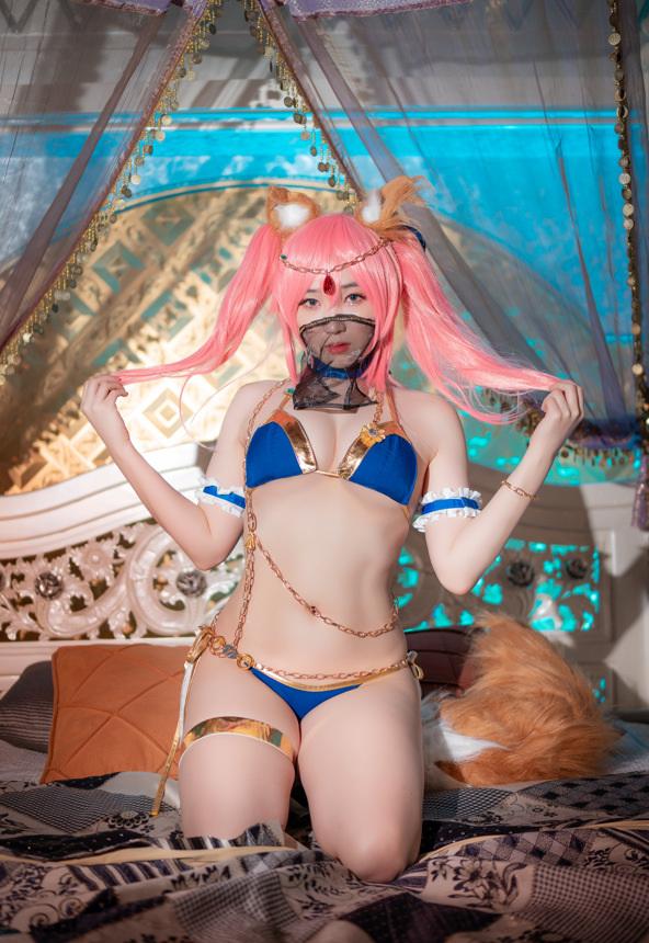 Bambi(밤비) – NO.076 Tamamo + Kama (FGO)[40P/494MB]