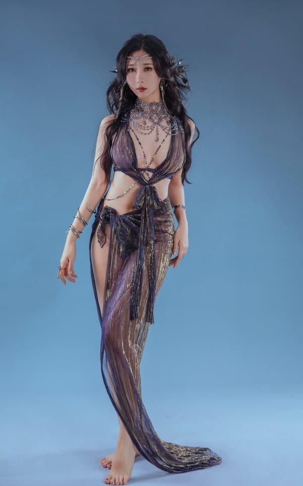 云溪溪 NO.55 奶桃  塞壬七世·海妖[28P-323M]