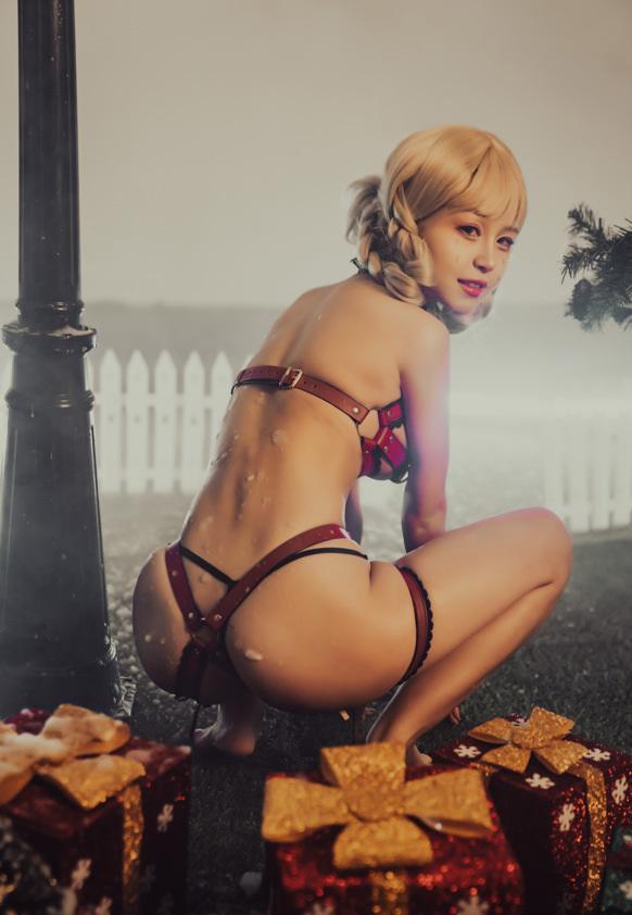 晕崽Zz – NO.018 圣诞小红帽[46P1V/847MB]