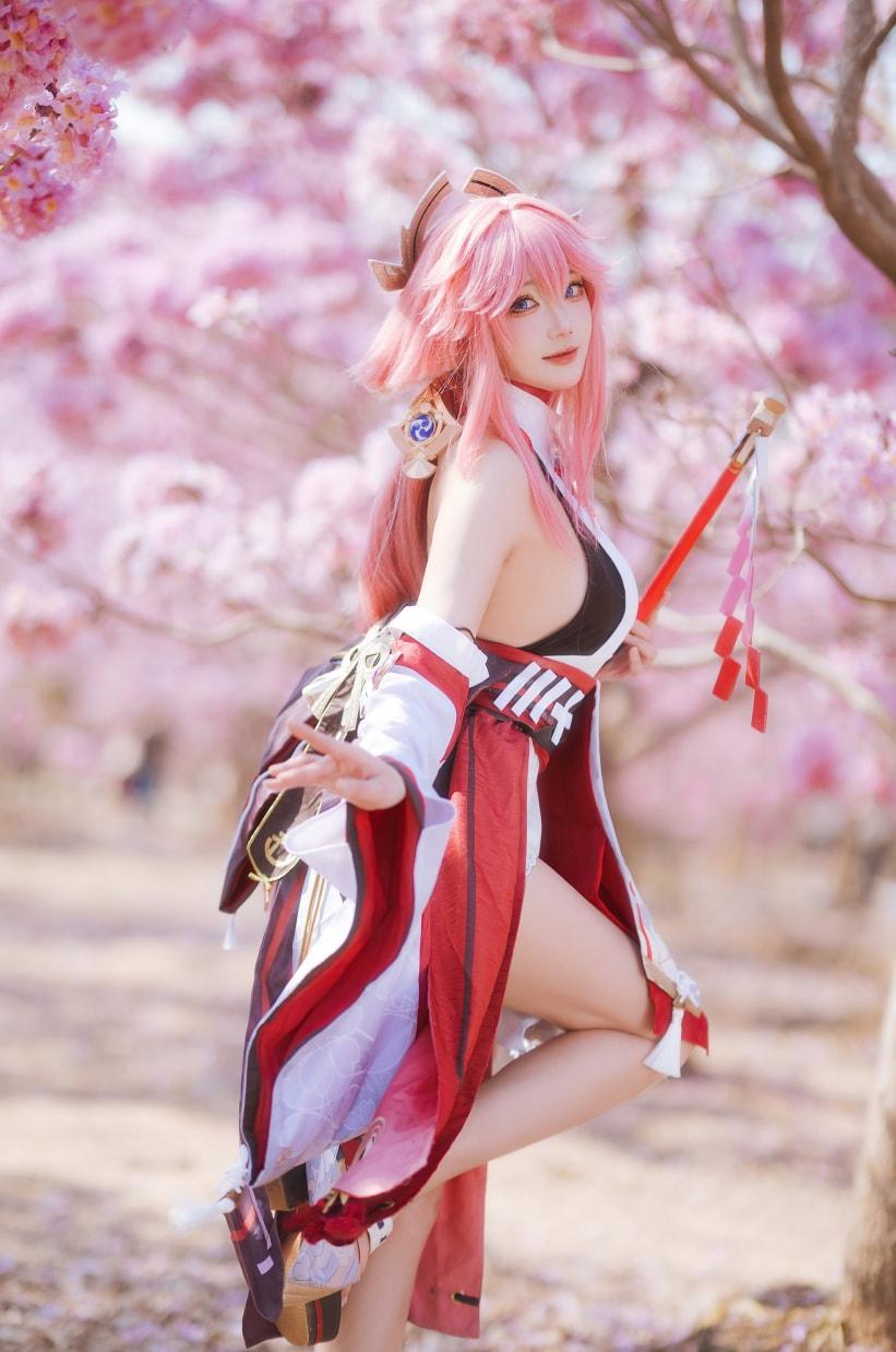 瓜希酱 原神 八重神子-高端精品