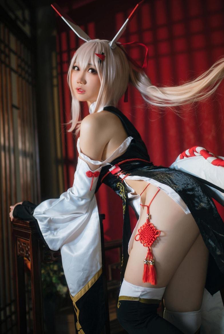 焖焖碳 碧蓝航线-绫波旗袍·新岁之鬼神-高端精品