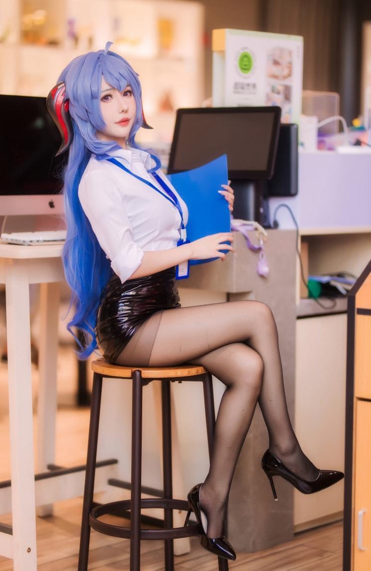 仙女月 原神 甘雨-让人受不了