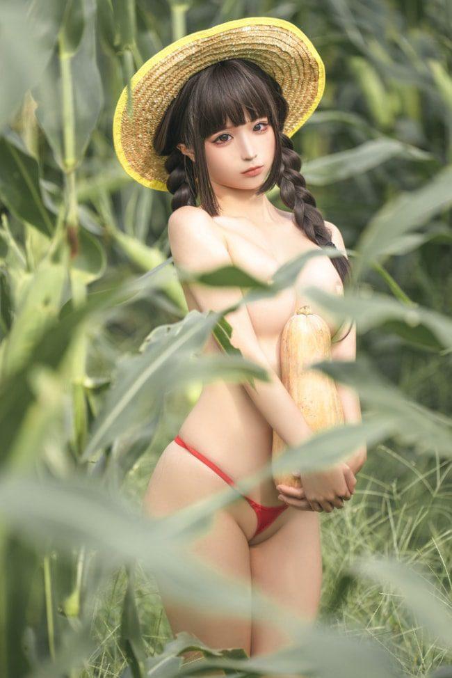 蠢沫沫 – 苞米地的故事-最佳coser