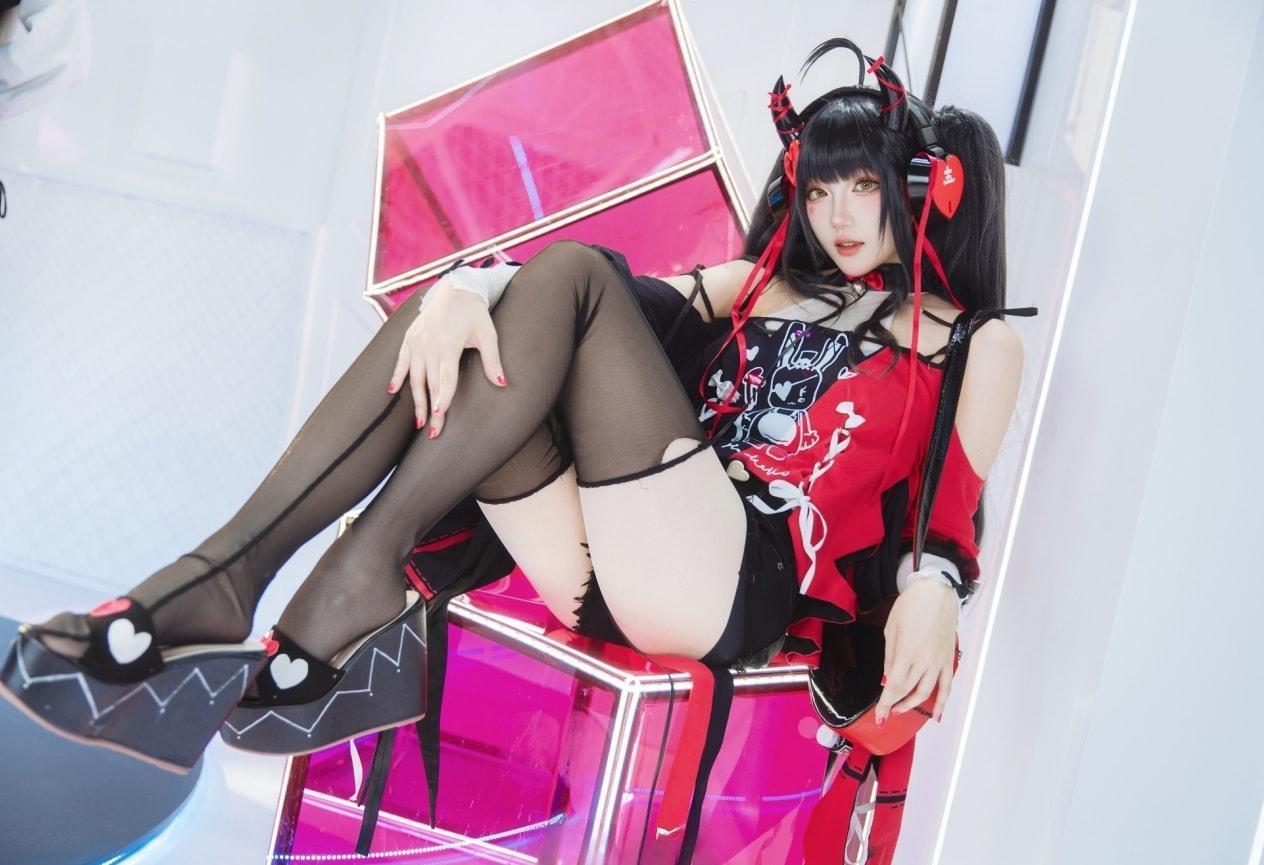瓜希酱 交错战线cos旋律-高端精品