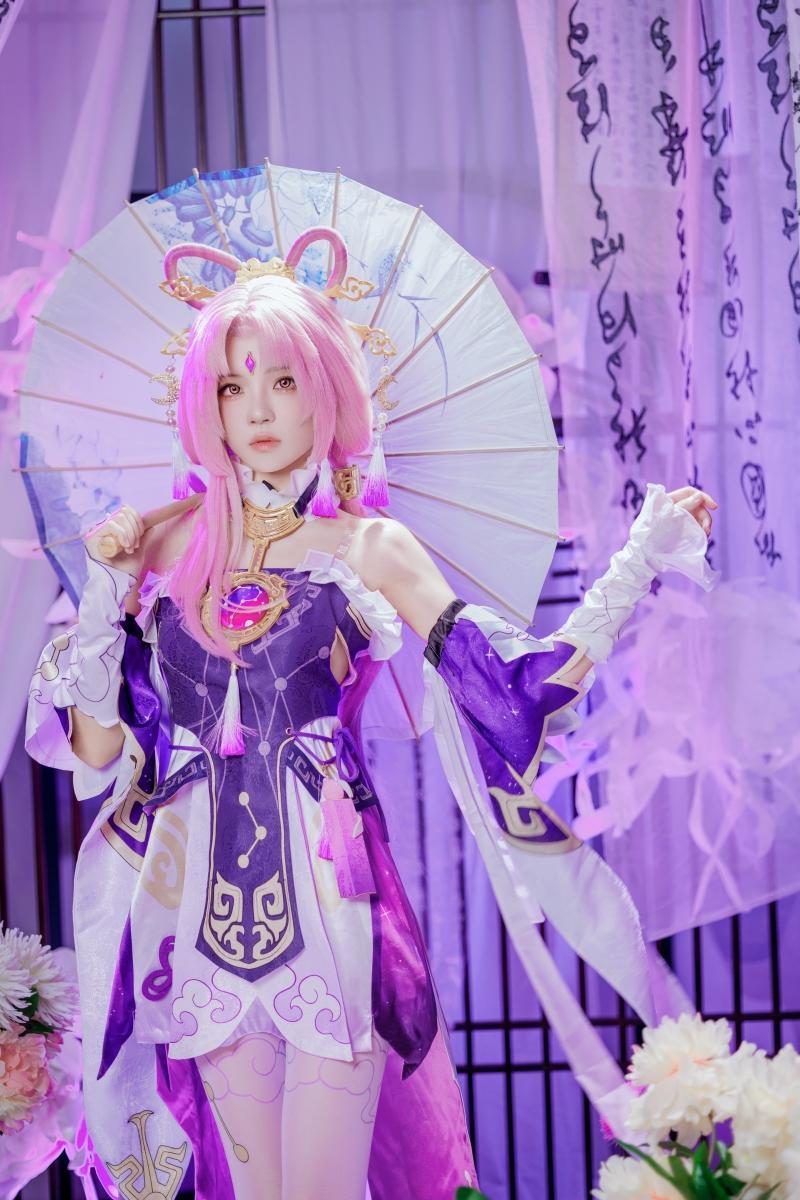 桜桃喵 符玄 崩坏星穹铁道【25P-2V-1.95GB】-完美coser