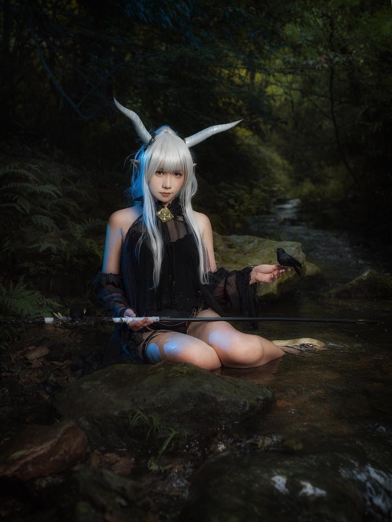 麻花酱 明日方舟 闪灵泳装【20P-254MB】-非常赞