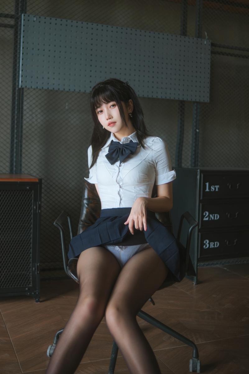 不呆猫 JK学妹户外【59P-390MB】-收藏版