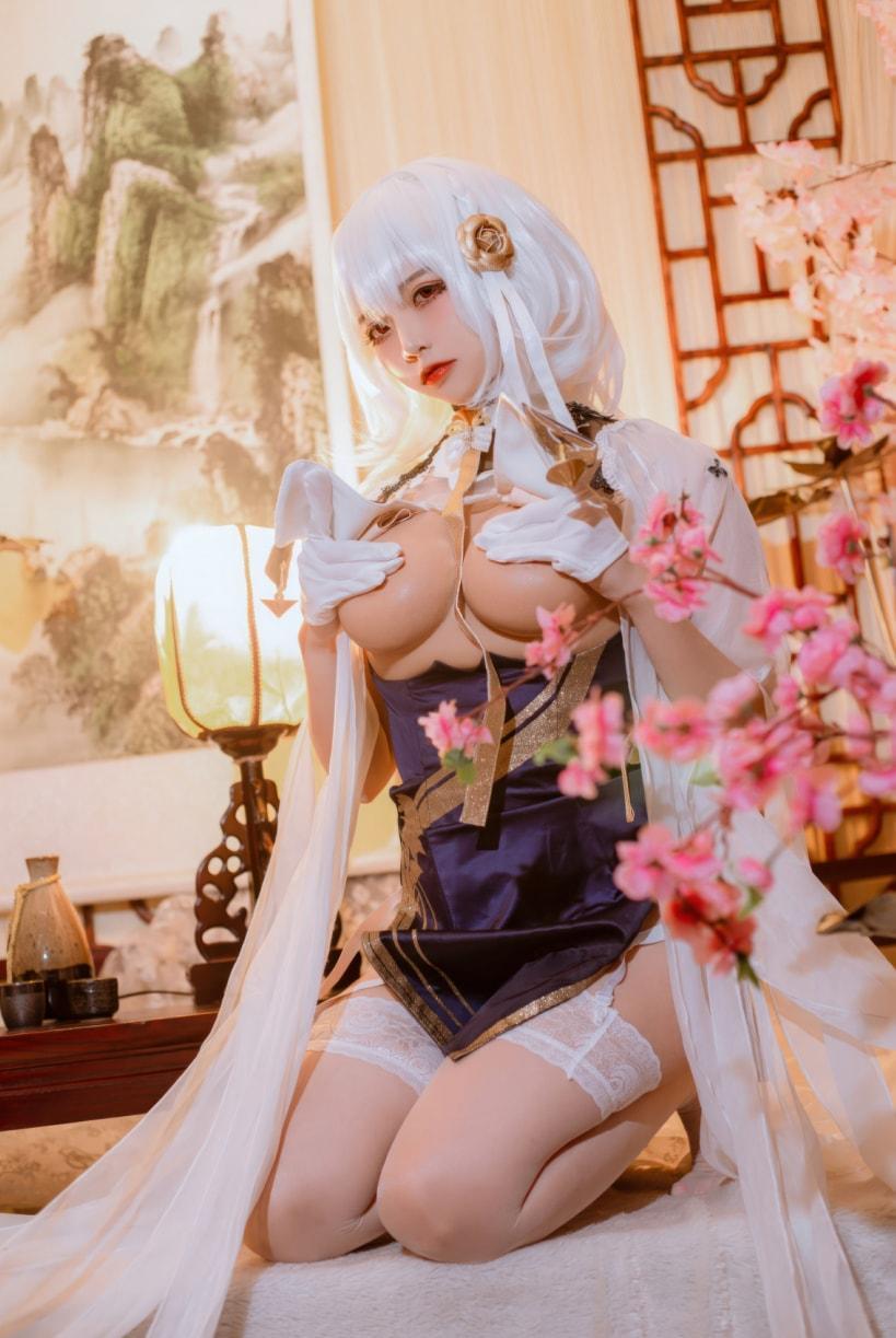 二佐Nisa – 碧蓝航线-天狼星旗袍-最佳作品